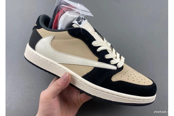 1 SP Travis Low Jordan Retro Scott OG Brown DM7866-201 0801